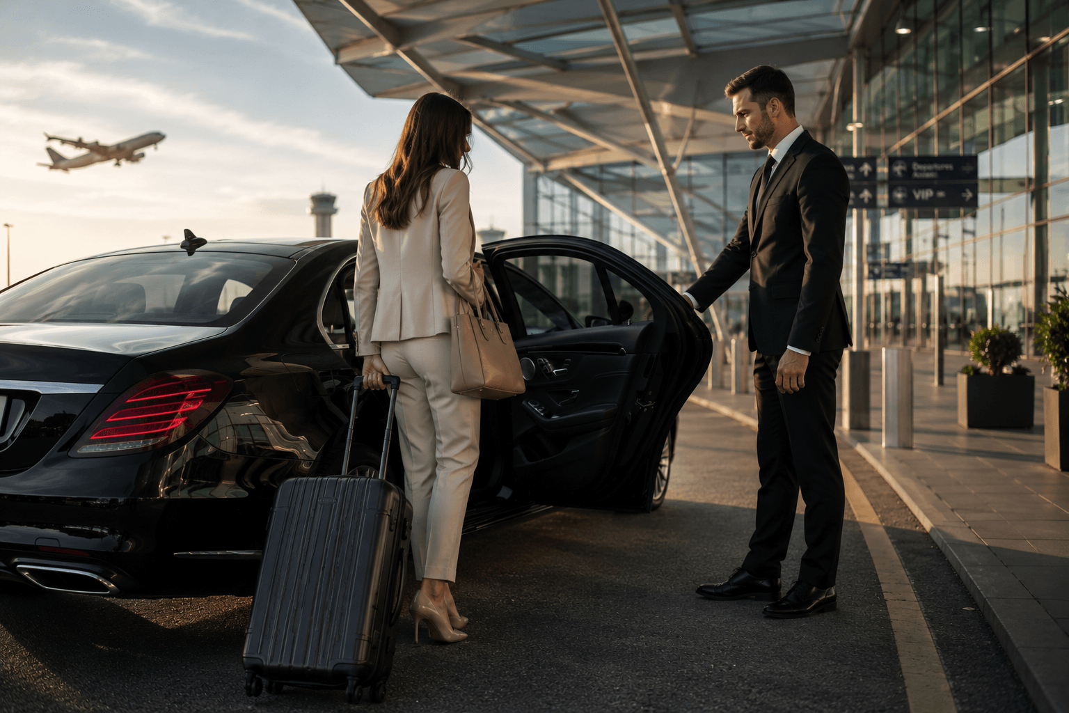 Premium airport transfer service