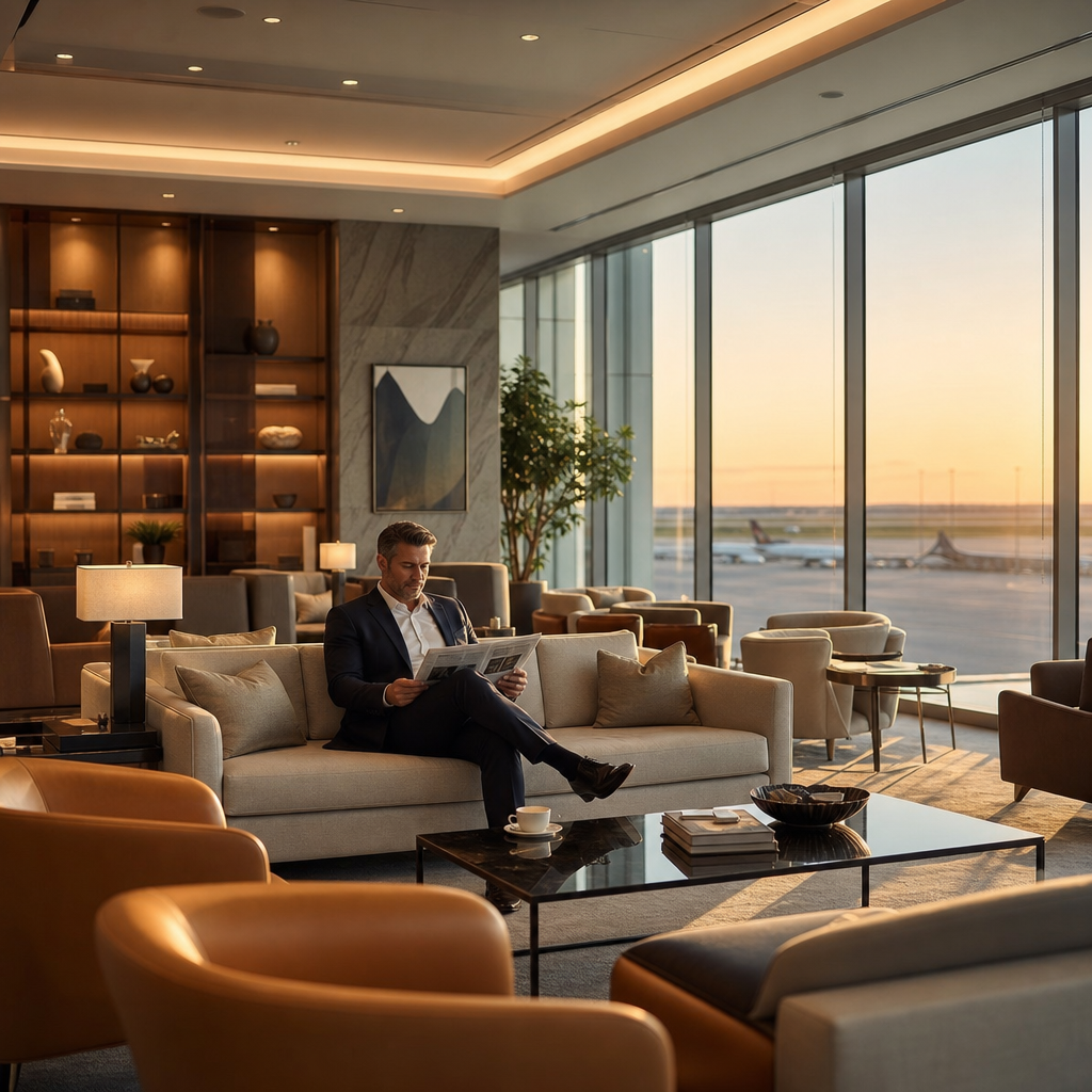 Airport business lounge and Meet and Greet service